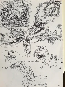 Kiállításmegnyitó „In the land of Lovecraft”